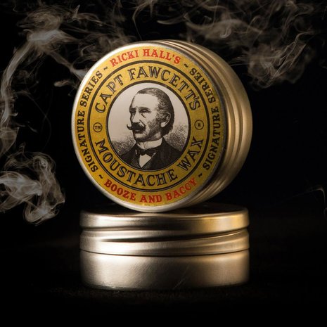 Captain Fawcett Moustache Wax Booze & Baccy 15ml