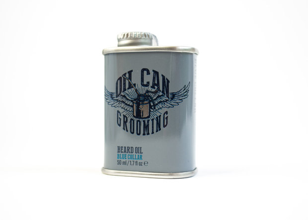 Blue Collar Beard Oil 50ml Oil Can Grooming